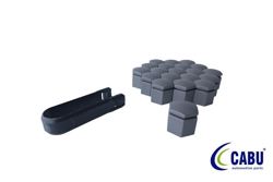 CABU 20648 | Bijon Kapağı (Komur Metalık) 19X24mm Astra J K