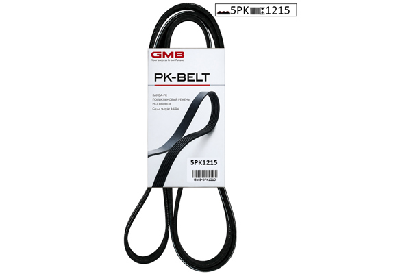 GMB 5PK1215 | Kanallı Kayış Fiat 500×14 Alfa Romeo Giulietta 14 10= >