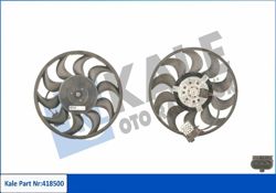 KALE 418500 | Fan Motoru Opel Astra H Z13DTH Z13DT Z17DT Z19DT Z19DTH Z16LET A16LET Zafira B 04-10