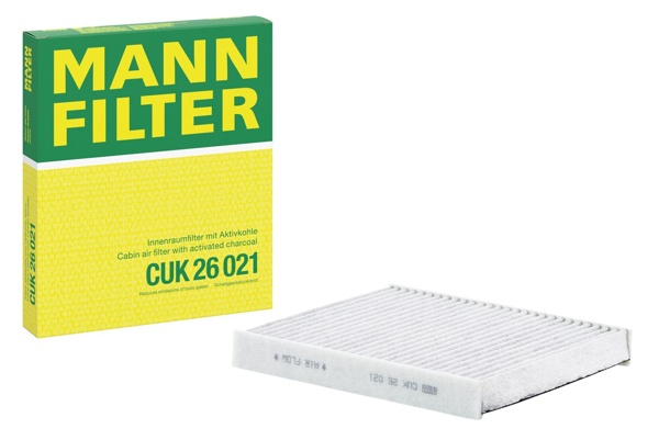 MANN CUK26021 | Skoda Kamiq 2020 Sonrası Karbonlu Polen Filtresi (VW Polo / Audi A1 / Seat İbiza-Arona / Scala)