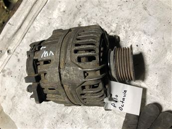Skoda Fabia 2 Octavia 2 2000-2010 (0124315004 BOSCH) Çıkma Şarj Dinamosu